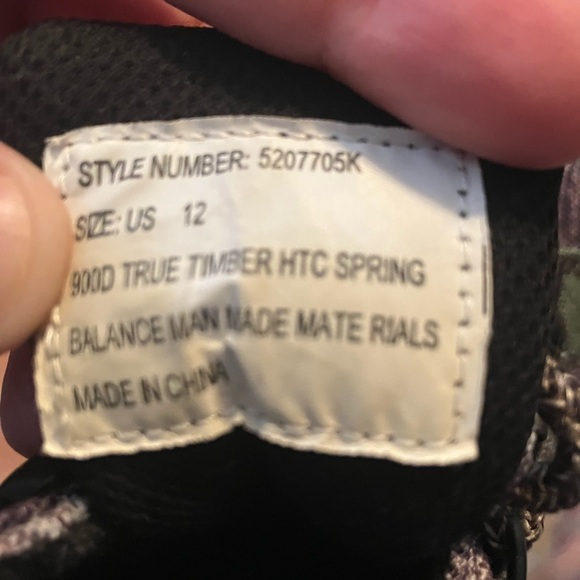 Red Head Camo Waterproof Kids Boots Size 12 - Picture 4 of 4